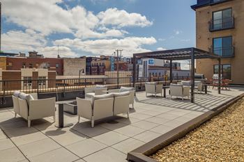 Rooftop Patio at Mercantile on Broadway, Fargo, North Dakota 58102