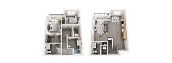 Samantha Floor Plan at Unite Apartments, Fargo, ND