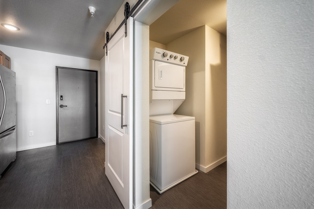 Washer Dryer In Unit at Unite Apartments, North Dakota