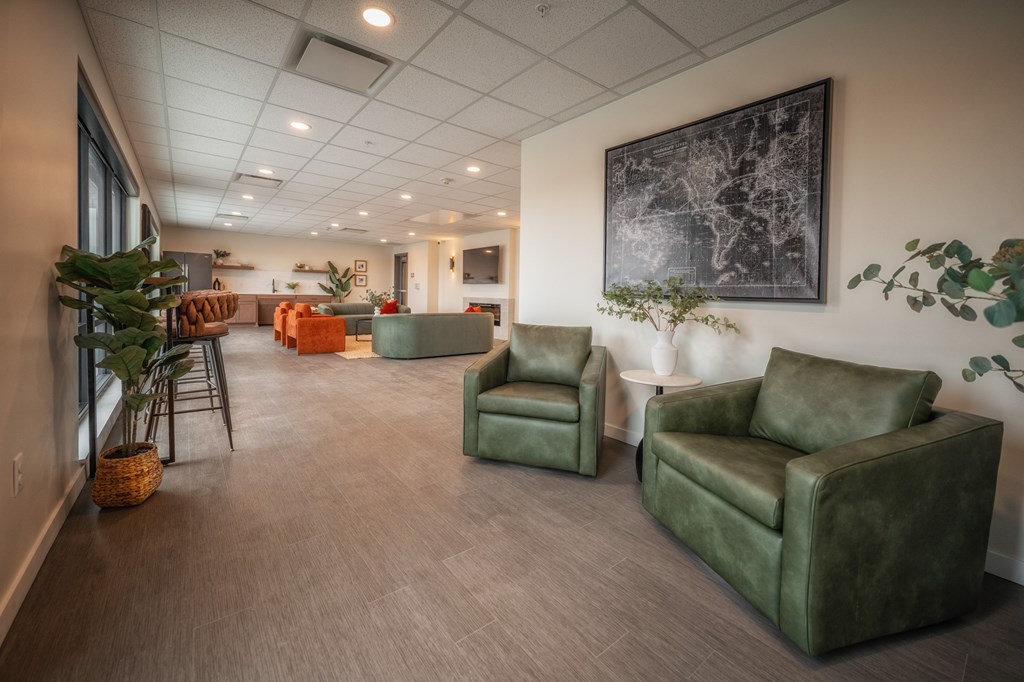 Seating Area at Unite Apartments, North Dakota, 58103