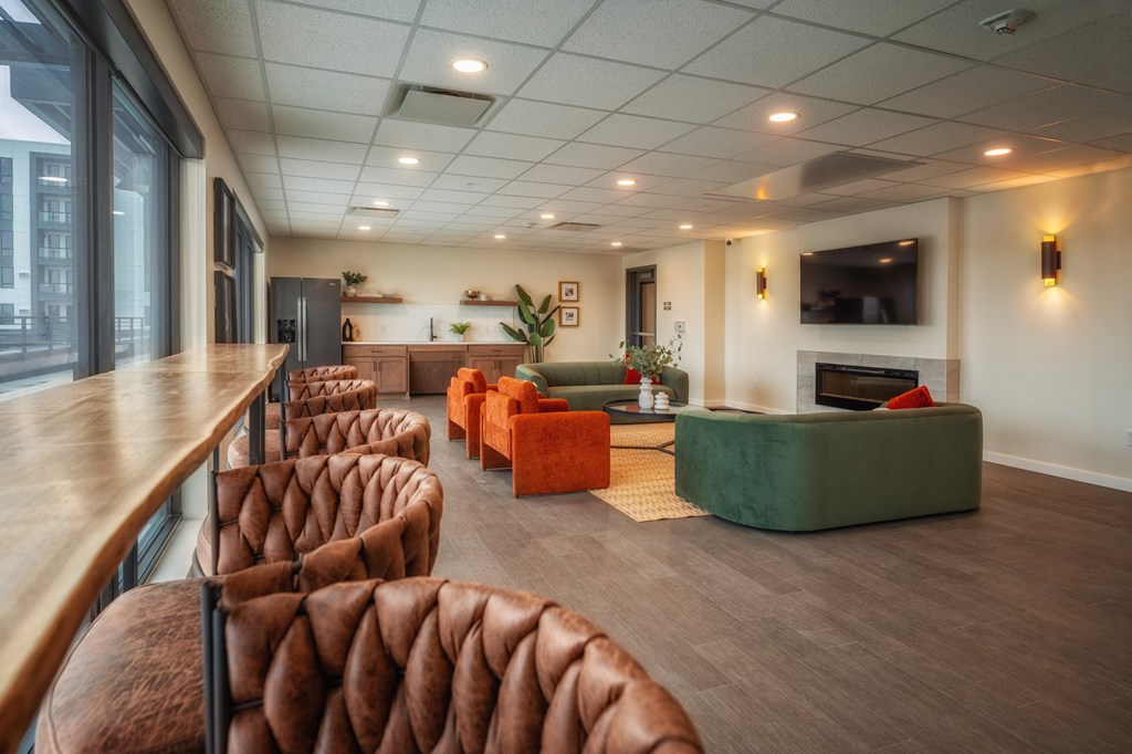 Coffee Bar And Lounge at Unite Apartments, Fargo, ND, 58103
