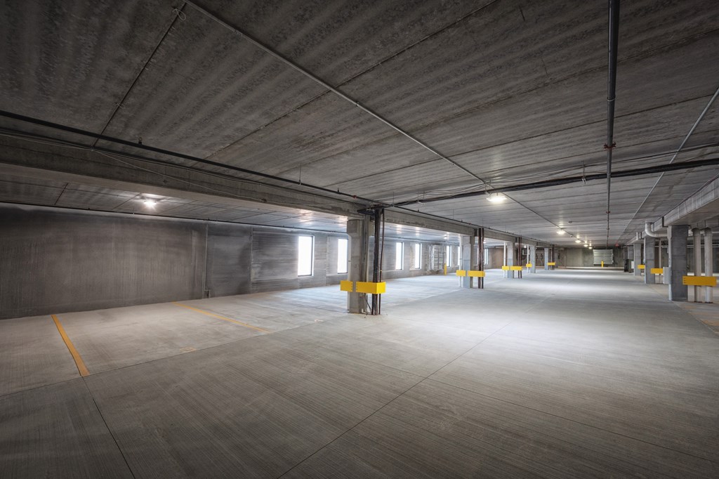 Garages at Unite Apartments, North Dakota