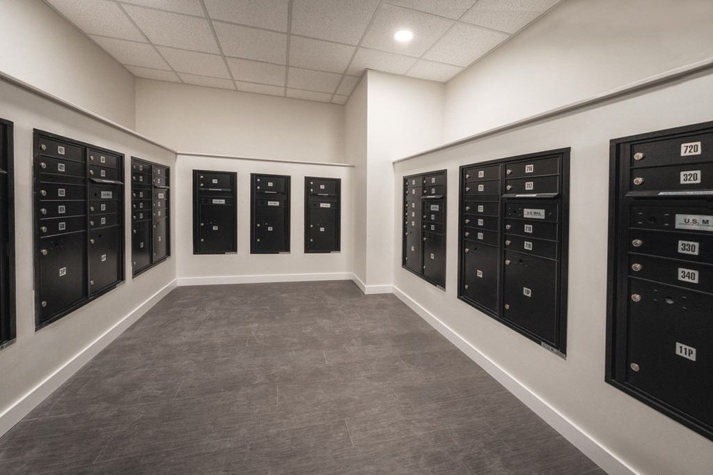 Lockers Room at Unite Apartments, Fargo, 58103