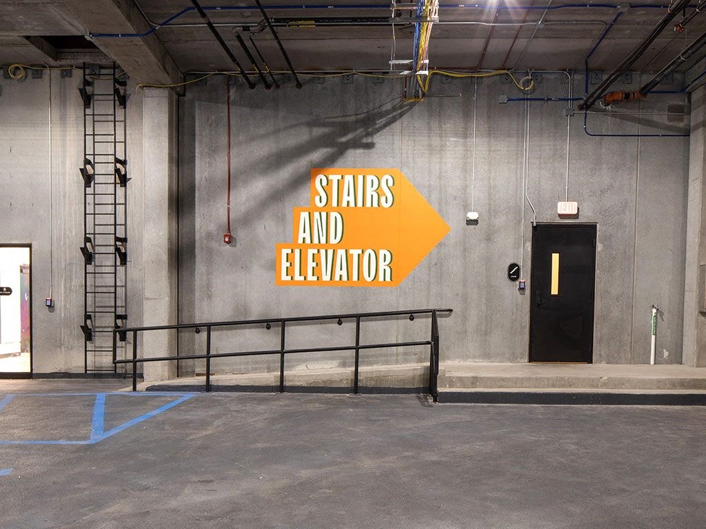 Stairs And Elevator Way at Kesler Apartments, Fargo ND 58102