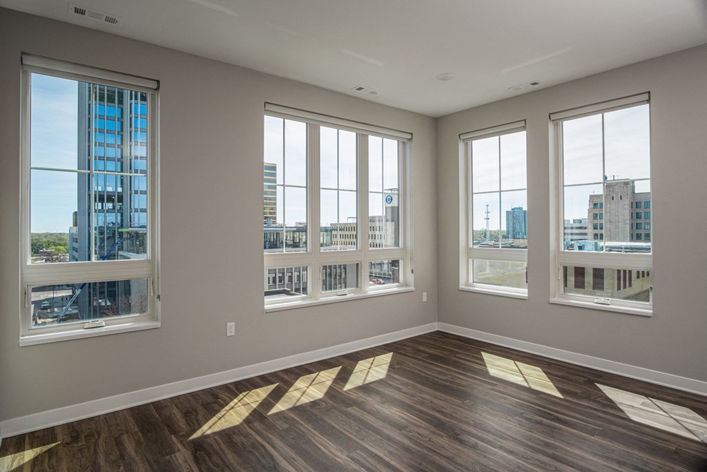 3-Bedroom Living Room at Dillard Apartments, Fargo, ND, 58102