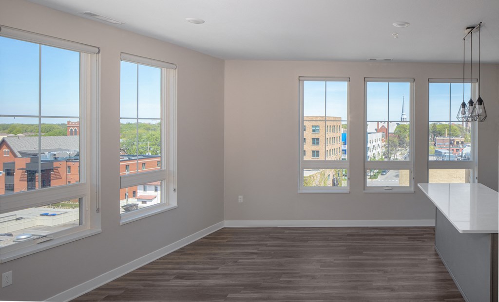 3-Bedroom Kitchen & Living Room  at Dillard Apartments, Fargo, ND 58102