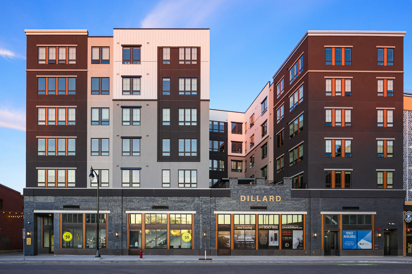 View of Dillard from Roberts Street  at Dillard Apartments, Fargo, ND, 58102