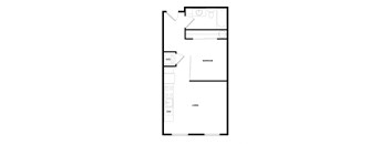 a floor plan of a small apartment