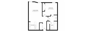 Alpine  Apartments - Floorplan