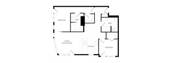a floor plan of a house
