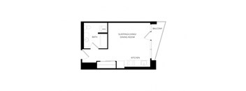 bedroom floor plan | apartments for rent in brookhaven ga | the mille brook