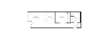 bedroom floor plan | the social grand forest apartment homes for rent in knoxville tn