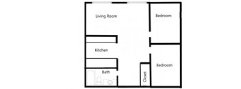 Ladera Villa Apartments -  Floorplans