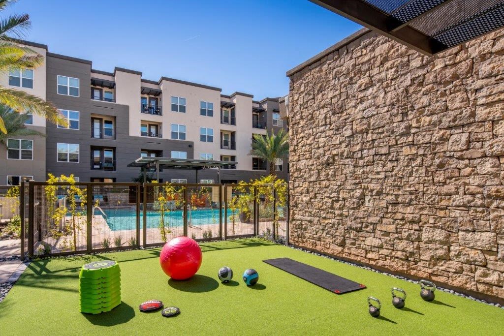 a view of the pool at residence inn by marriott fort lauderdale beach or nearby