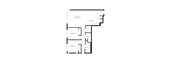 a floor plan of a house with an open floor plan