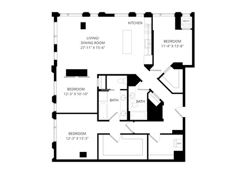 400 Marquette Ave Studio-3 Beds Apartment, Minnesota for Rent - Photo Gallery 33