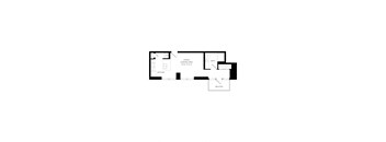 floor plan of the second floor of a house