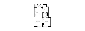 a floor plan of a house with an open floor plan