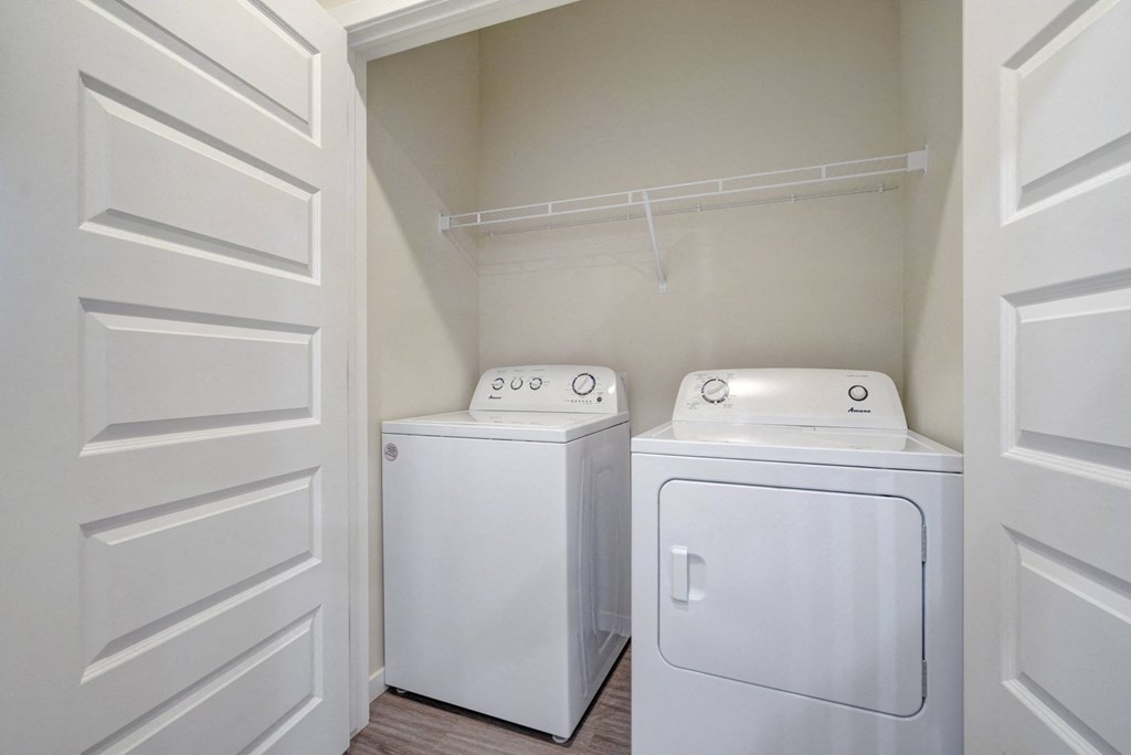 laundry room with washer and dryer