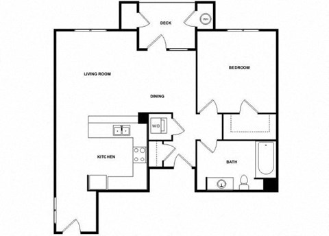 a black and white floor plan of a house