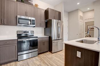 Park on Central Kitchen with Stainless Steel Appliances