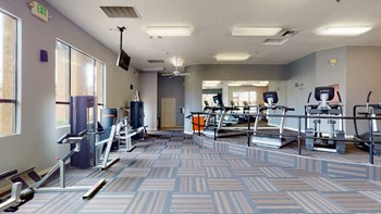 the apartments at masse corner 205 fitness room - Photo Gallery 14
