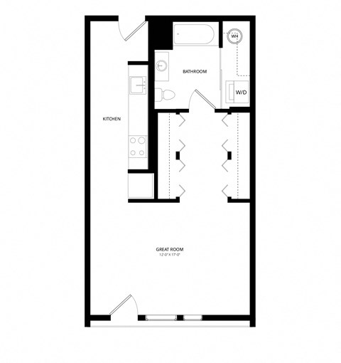 1615 E. Georgia Ave. Studio-1 Bed Apartment, Arizona for Rent - Photo Gallery 15