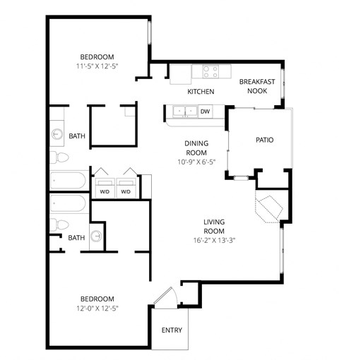 2529 West Cactus Rd. 1-3 Beds Apartment, Arizona for Rent - Photo Gallery 30