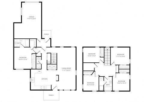 Birchwood Homes Apartments - Floorplan