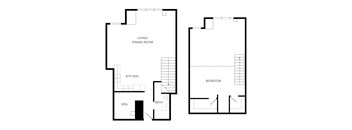 a blueprint of a floor plan of a house