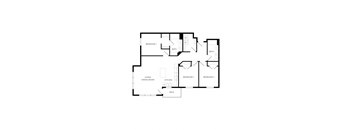 a floor plan of a house with different floors