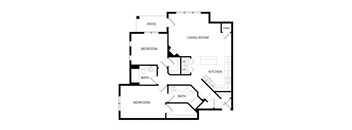 2x2 D Floorplan