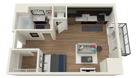 511 S 4th St Studio-2 Beds Apartment, Minnesota for Rent - Photo Gallery 37