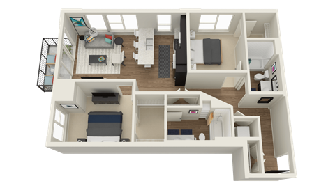 511 S 4th St Studio-2 Beds Apartment, Minnesota for Rent - Photo Gallery 36