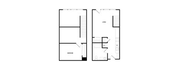 a floor plan of a small house