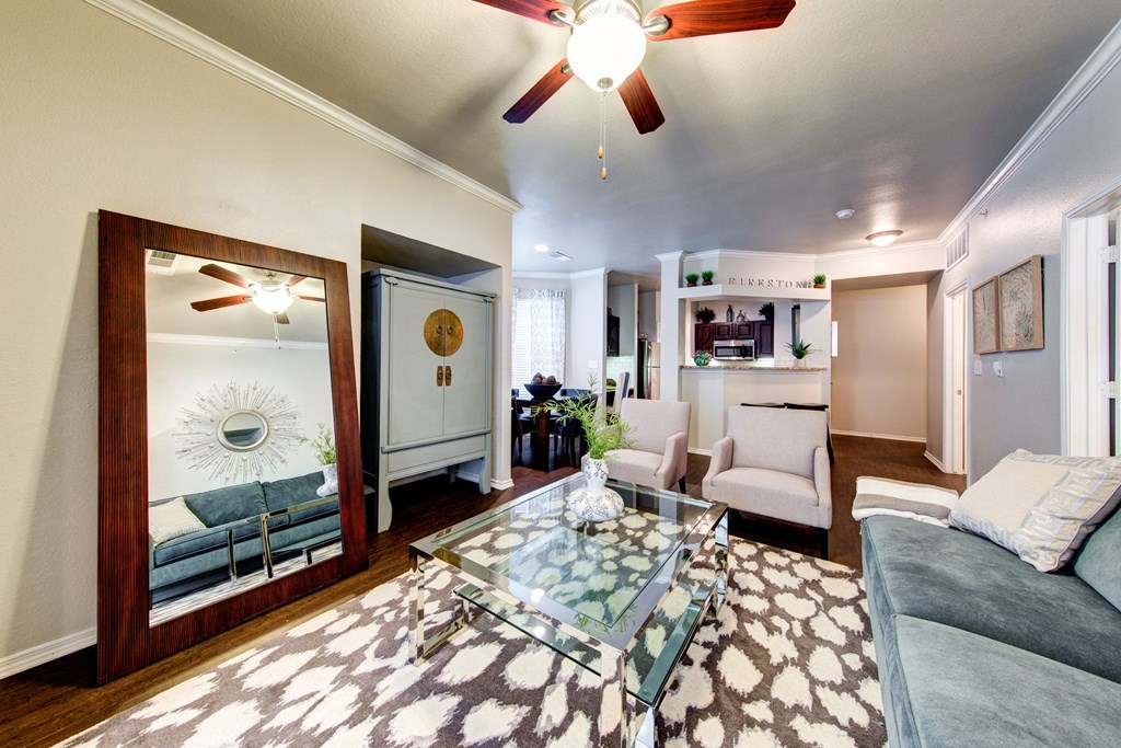 Firestone at West 7th Living Room