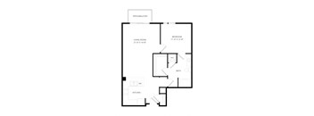 an illustration of a floor plan of a house