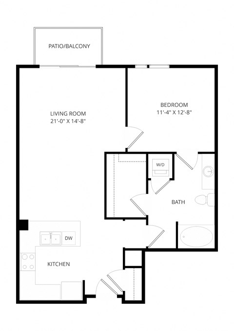 an illustration of a floor plan of a house