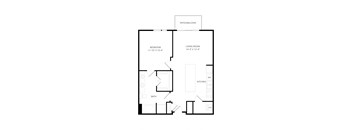 an illustration of a floor plan of a house