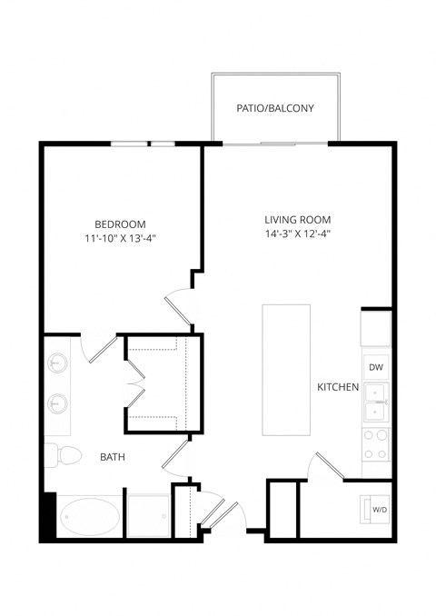 an illustration of a floor plan of a house