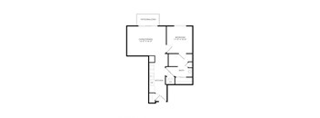a floor plan of a house with an open floor plan
