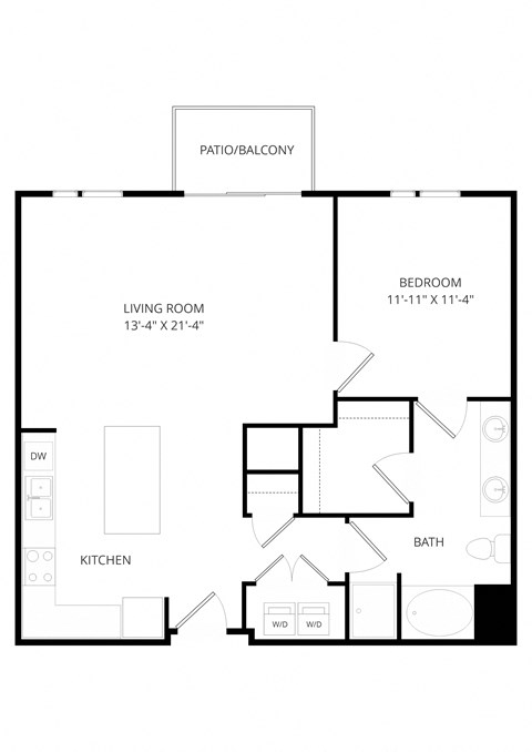 an illustration of a floor plan of a house