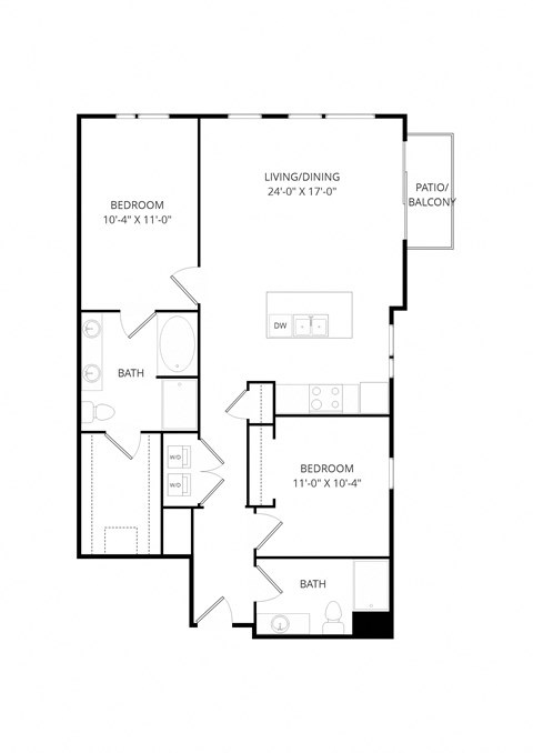 a floor plan of a two story house with a garage and a staircase