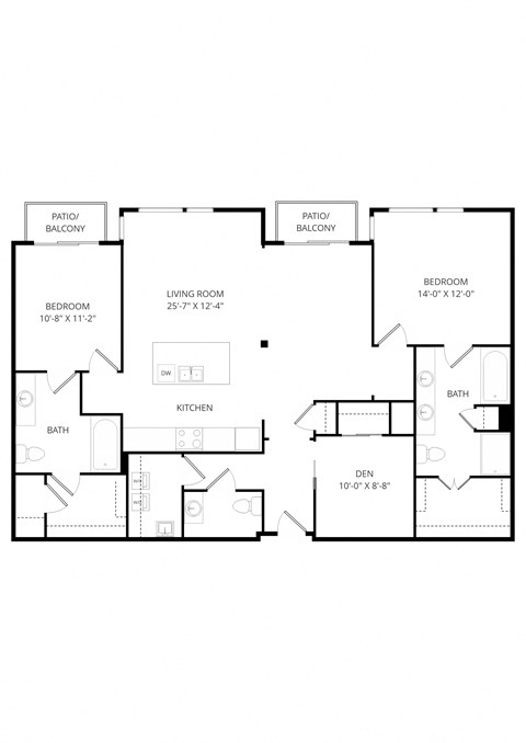 a floor plan of a house with two floors and a garage