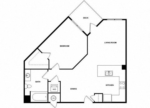 a black and white floor plan of a house