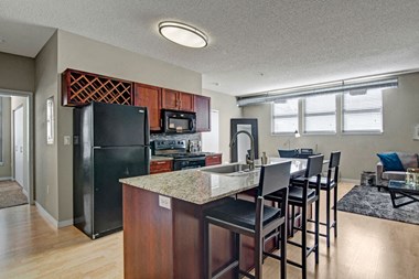 Lake Calhoun Flats Kitchen