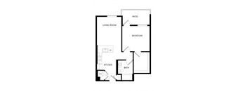 an illustration of a floor plan of a house