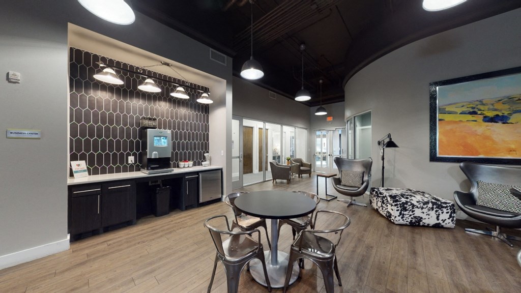 Lofts at Watters Creek conference room area