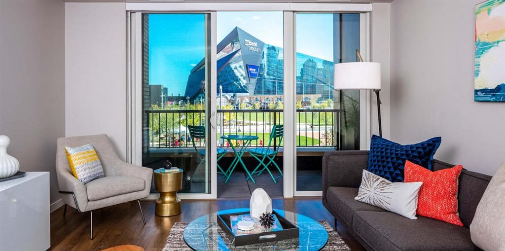 Edition entertainment room - Minneapolis apartments for rent - Dean Weidner Foundation