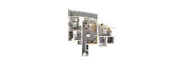 a view of the inside of a house